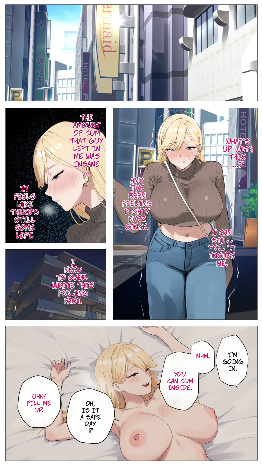 Hentai Manga Comic-The “Salty” Gal Who Wants to Make Money Streaming and the Introvert-Read-58